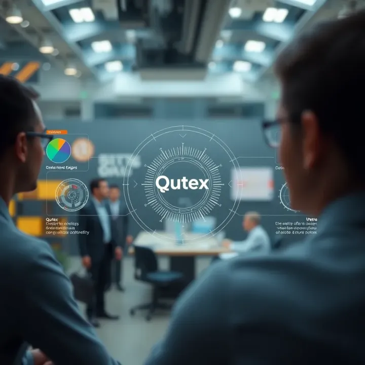 Core Technology of Qutex Explained Diagram illustrating the core components and technology behind Qutex